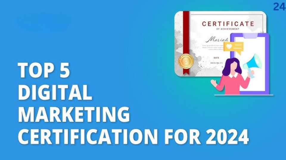 5 Digital Marketing Certifications to Boost Your Job Prospects in 2024 , Digital marketing is evolving fast, and 2024 is no different. Businesses are relying on digital marketing to reach their customers.